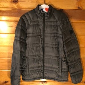 Michael Kors Packable Down Jacket - grey Sz M